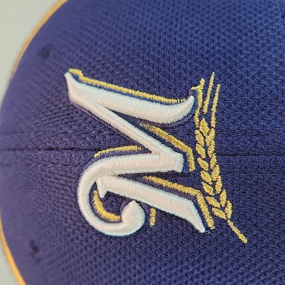 Unisex MLB Milwaukee Brewers Official Batting Practice Hat MLB Authentics Colle… - Picture 3 of 16